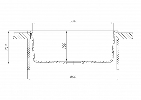 Мойка гранитная Акватон Делия 60  песочная 1A715232LD220