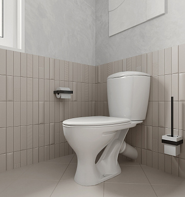 Унитаз компакт Santeri Версия 1.P401.5.S00.00B.F