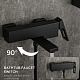 Gappo G3217-6 Смеситель   д/ванны,излив является перекл.на лейку.черный
