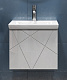 Тумба с раковиной Vigo Geometry 500-0-1 навесная