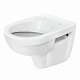 Унитаз подвесной безободковый Sanita Luxe Best (сиденье дюропласт, микролифт) BSTSLWH0104