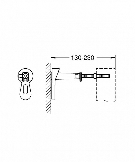 Инсталляция для унитаза GROHE Rapid SL 3 в 1  с панелью смыва Arena Cosmopolitan овальная кнопка хром 39702000H