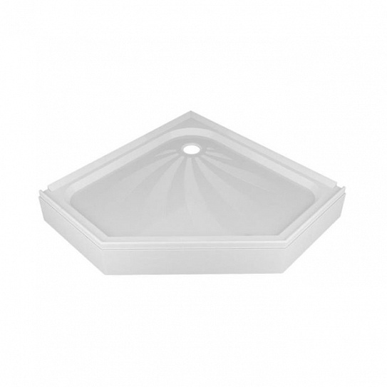 Душевой поддон 90х90х17 Alex Baitler AB9017V, пятиугольный, трапеция