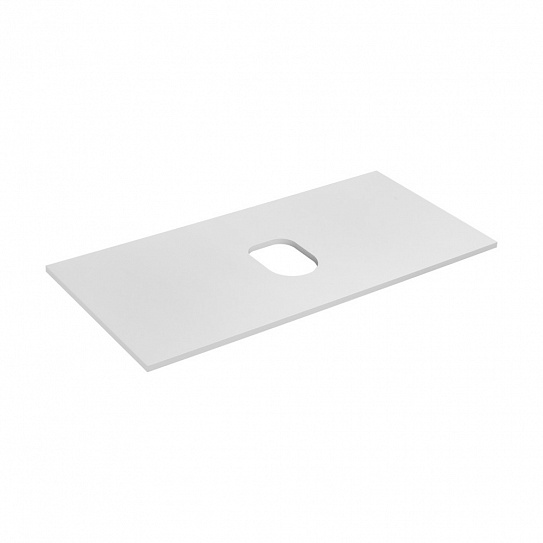 Столешница под раковину Aquaton Либерти 100 белый глянец 1A281103LY010