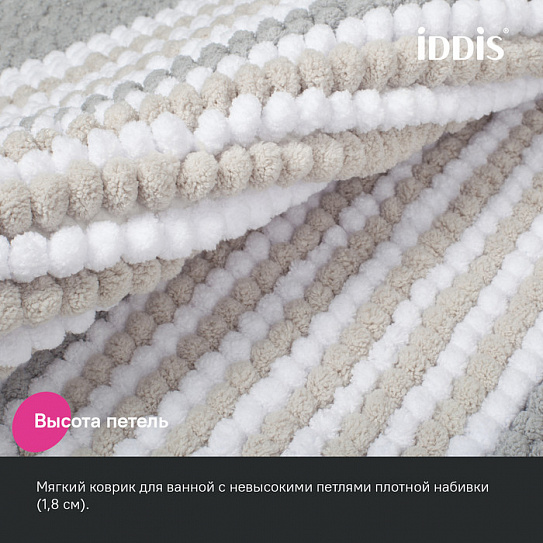Коврик для ванной комнаты 50x80 Iddis Base BC06P58i12