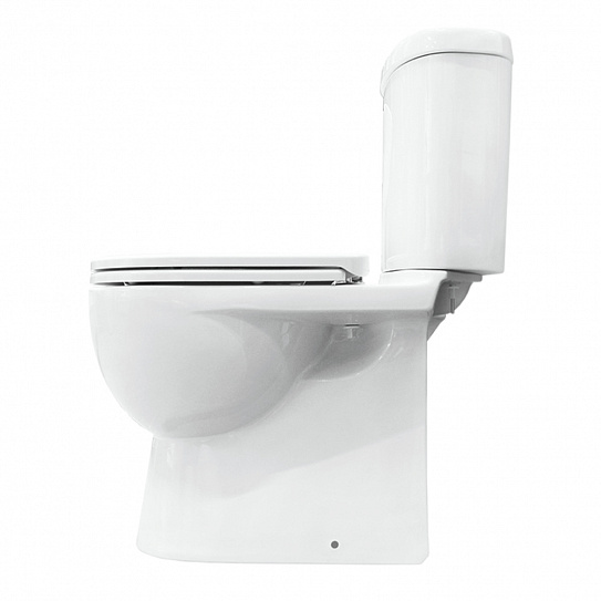 Унитаз-компакт Sanita Luxe Art дюропласт, микролифт WC.CC/Art/2-DM/WHT.G/S1