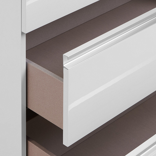 Тумба под раковину Roca The Gap 80 белый глянец 3 ящика A857406806