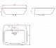 Чаша раковины Cezares LAGO  BB128L