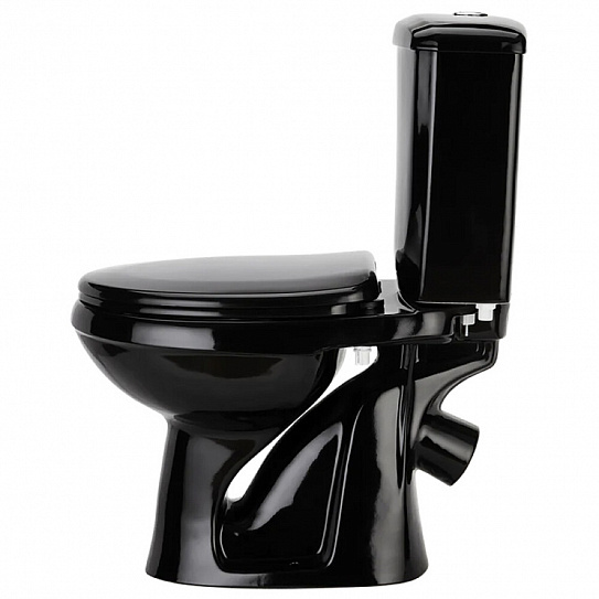 Унитаз-компакт напольный Оскольская керамика Элисса Оптима Стандарт (черный)