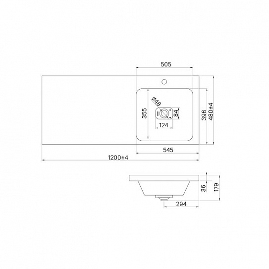 Умывальник для стиральной машины Iddis Optima Home 480120Ri28