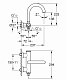Смеситель для ванны GROHE Atrio New 32652003 32652003