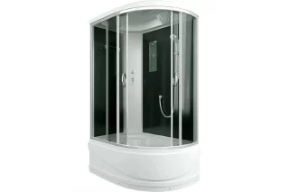 Душевая кабина 120x80x215 Erlit с высоким поддоном, с сиденьем ER3512TPL-C2-RUS