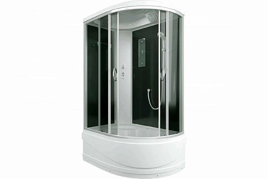 Душевая кабина 120x80x215 Erlit с высоким поддоном, с сиденьем ER3512TPL-C2-RUS