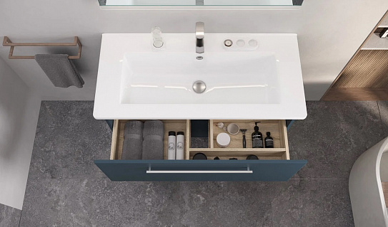 Тумба подвесная Velvex Posse 105 (без раковины)