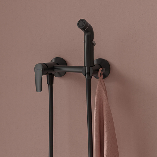 Смеситель с гигиеническим душем Iddis Ray RAYBL00i08