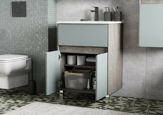 Тумба с раковиной 60 Aquaton Форест 1A278201FR9C0