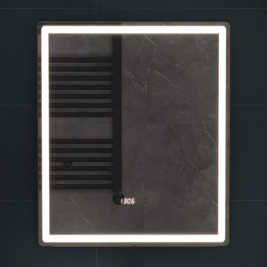 Зеркало в ванную 60х70 VIGO Geometry Luxe 600 на взмах