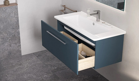 Тумба подвесная Velvex Posse 105 (без раковины)