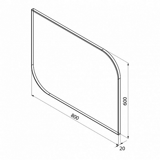Зеркало IDDIS Calipso CAL8000i98