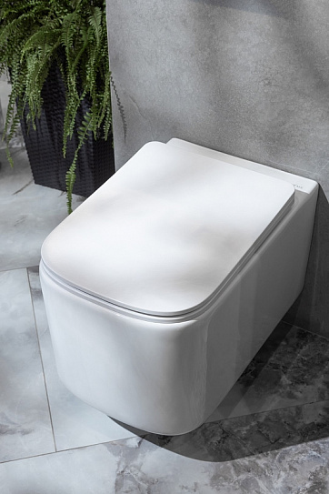 Унитаз подвесной Boheme Mane c крышкой 970-SET-W