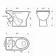 Унитаз-компакт Sanita Luxe Max (сиденье дюропласт, микролифт) MAXSLCC01040513