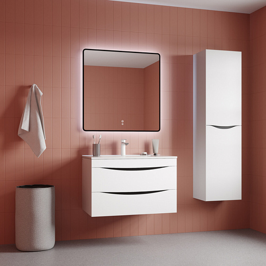 Зеркало с подсветкой и термообогревом, 80 см, IDDIS Cloud X, CLX80T0i98