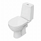 Унитаз безободковый Sanita Марс WC.CC/Mars/2-DM.Rim/WHT.G/S1
