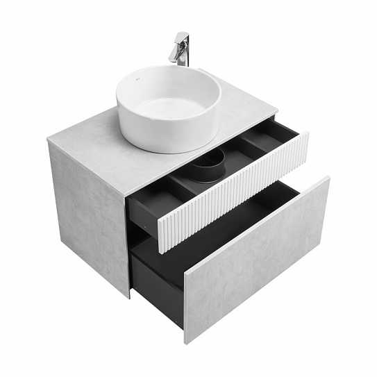 Тумба под накладную раковину AQUATON Марбл 80 1A276201MH4C0