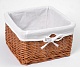 WK Dinkel WB-580-M Плетеная корзина с крышкой 30*30*18