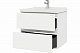 Тумба под раковину Эвада 70 подвесная, белая Onika 107059 (рак 124295 в комплект не входит)