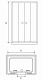 Душевая дверь RGW Classic CL-10 04091014-11