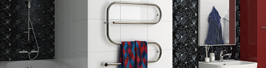 Полотенцесушитель электрический Сунержа Стилье GS-образный 600х650