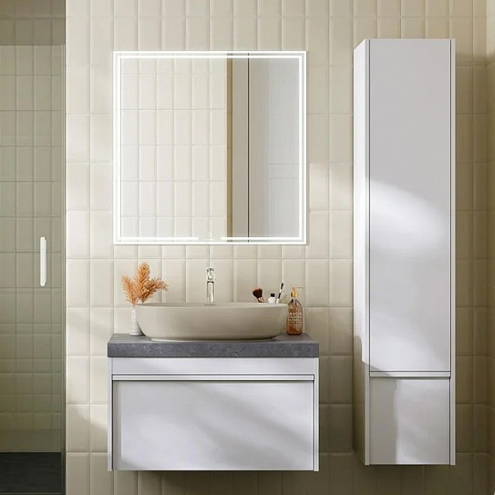 Зеркало MIO 80 см с диммером 80 Kerama Marazzi MIO.mi.80/WHT