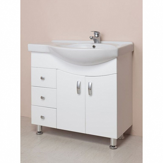 Тумба без раковины Onika Эльбрус 82 см крыло справа 108202