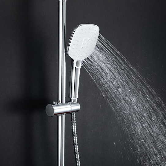 Смеситель для ванны белый длинный излив Gappo G2248