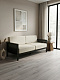 Диван на каркасе из бамбука с подушками 1840 FN-059D-1 BLACK BAMBOO+WHITE FABRIK