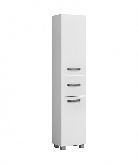 Шкаф пенал белый 40 см Vigo Plaza 400 pn.PLA.40