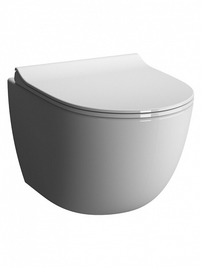 Инсталляция с унитазом сиденье микролифт, клавиша хром Vitra Sento 9830B003-7212