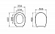 Сиденье для унитаза Vitra Universal белое 115-003-001