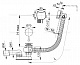 Сифон для ванны AlcaPlast A565KM1