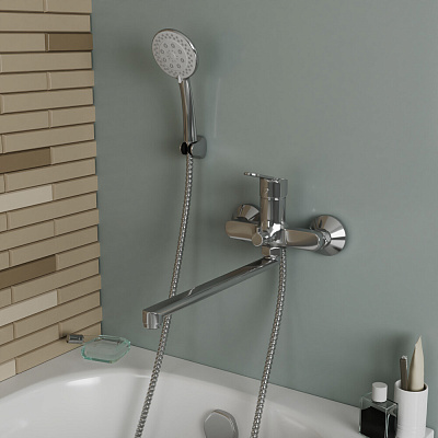 Смеситель для ванны с длинным поворотным изливом RUSH SKY SK5720-51