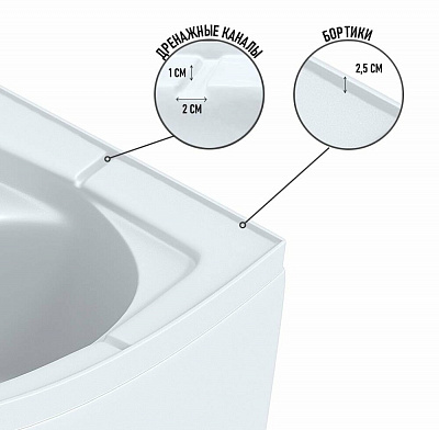Душевая кабина 100х100 Niagara Eco E100/13/MT