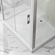 Душевая кабина распашная 120х90х200 Niagara Standart ST120/90/15Q/BK поддон 15см