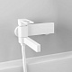 Смеситель для ванны белый матовый Slide IDDIS, SLIWT00i02WA