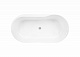 Ванна отдельностоящая 159х79 Roca Raina из материала Stonex белая 248466000