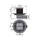 Сливной трап AlcaPlast APV101 105 x 105/50