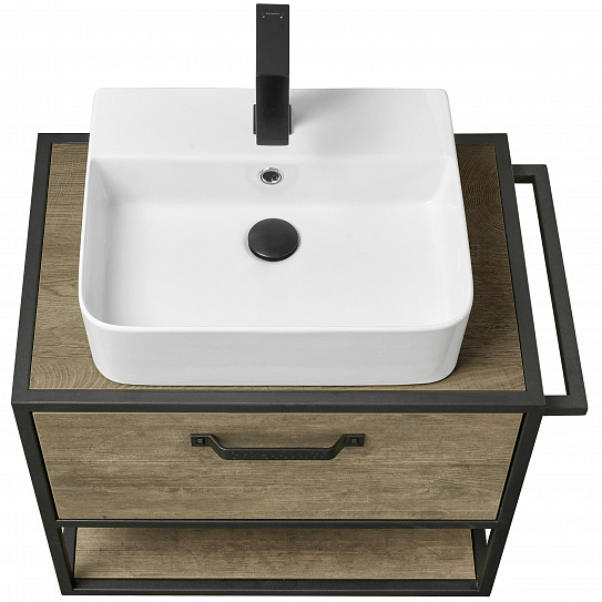 Тумба под накладную раковину Aquaton Лофт Фабрик 65 дуб кантри 1A242301LTDY0