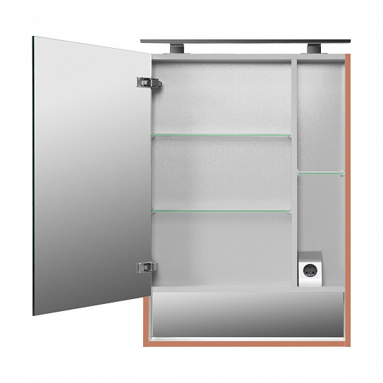 Зеркальный шкаф Roca The Gap Original 60 терракота ZRU9307840