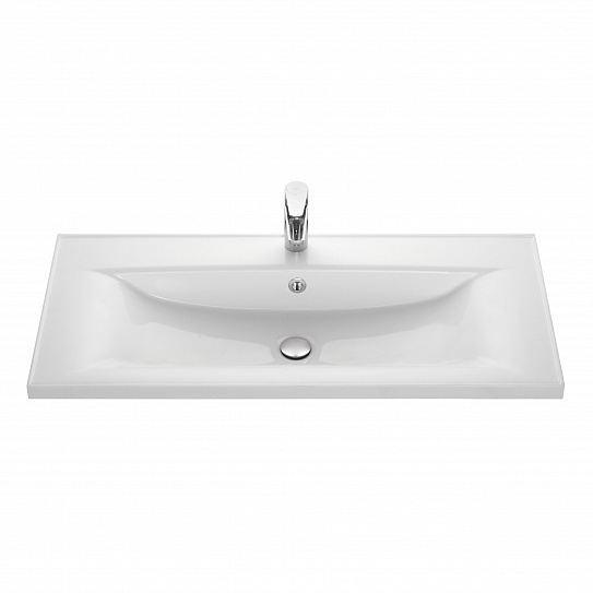 Мебельная раковина 100 см Aquaton Айрис 100 белая 1A723031AG010