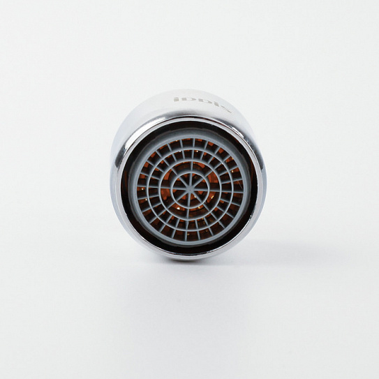 996S22S2SM, Аэратор для смесителя в комплекте с гайкой, силикон, M22, внутренняя резьба, ID